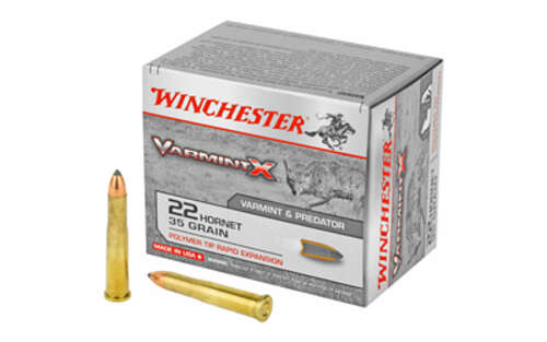 Ammunition Winchester Ammunition Varmint X 22Hornet WIN 22 HORNET 35GR VARMINT XP 20/200